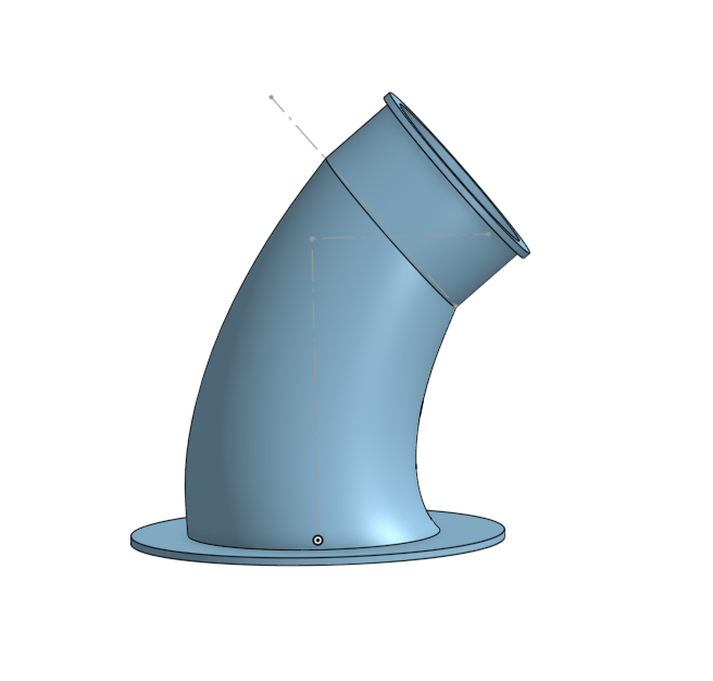 Brake Cooling Duct STL File