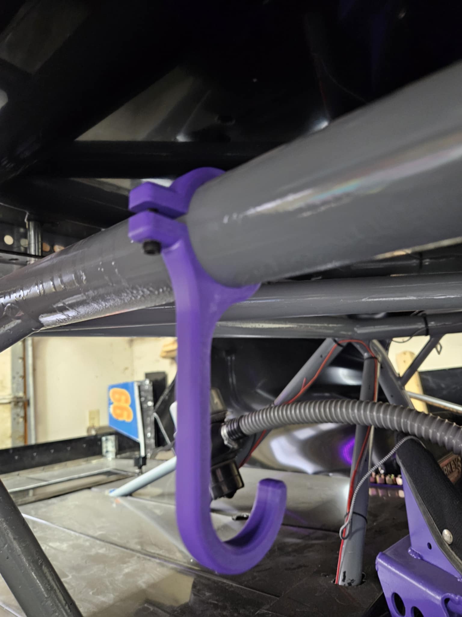 Helmet Hook with Adapters STL File